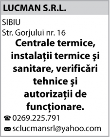 LUCMAN S.R.L. - Instalatii