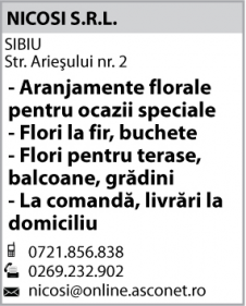 NICOSI S.R.L. - Florarie si evaluari de proprietati imobiliare
