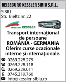 REISEBURO KESSLER SIBIU S.R.L. - Transport persoane