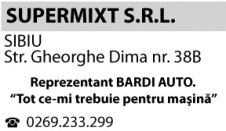 SUPERMIXT S.R.L. - Reprezentant BARDI AUTO
