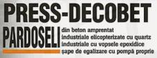  PRESS DECOBET SRL