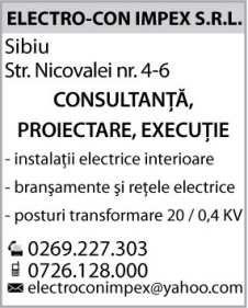 ELECTRO-CON IMPEX S.R.L. - Constructii si instalatii electrice